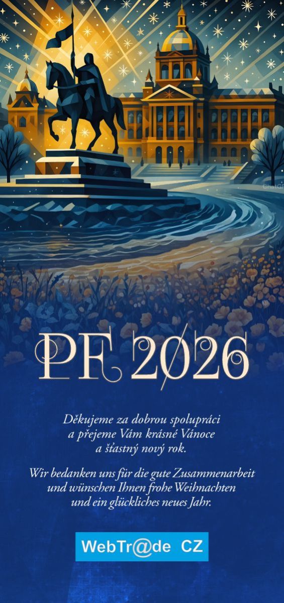 Šťastné a veselé Vánoce a mnoho úspěchů v roce 2026!